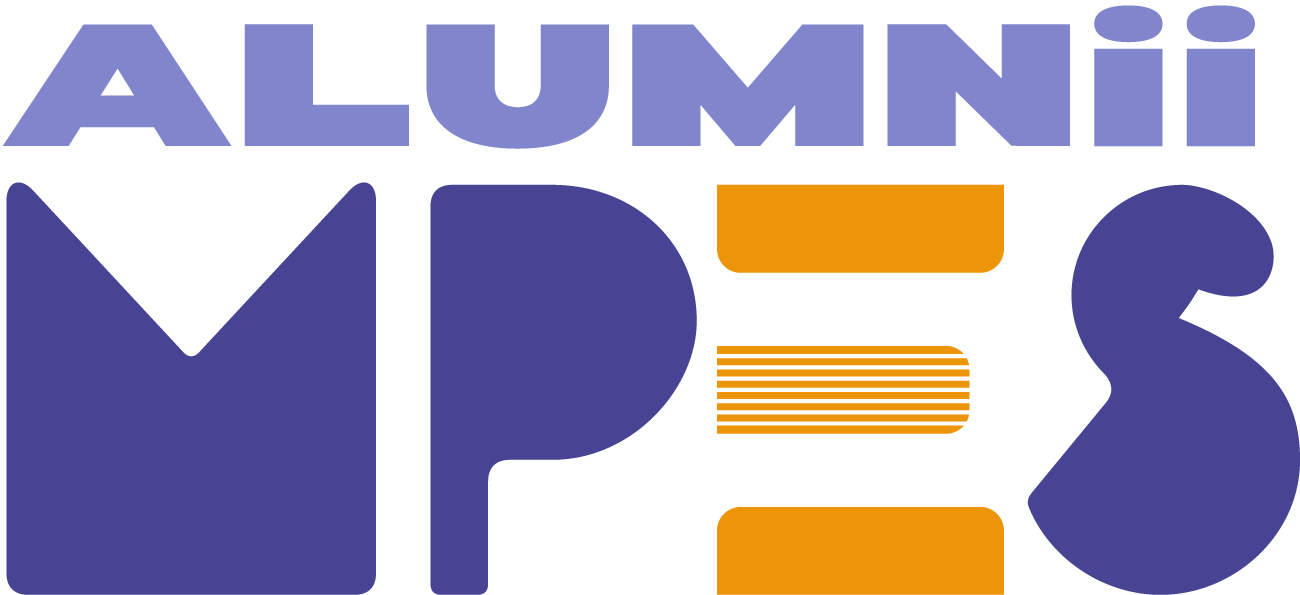Logo oficial Alumnii MPES, versiune color